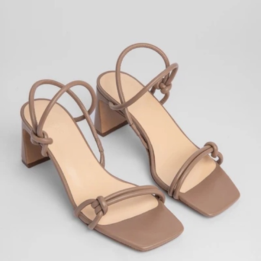 ByFar Charlie 60mm Slingback Sandals